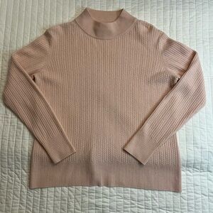 Preston & York Pink Cashmere Sweater NWOT